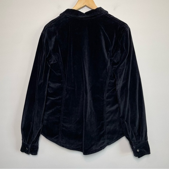 Vintage Harley Davidson Velvet Button Front Embroidered Shirt - Picture 6 of 9